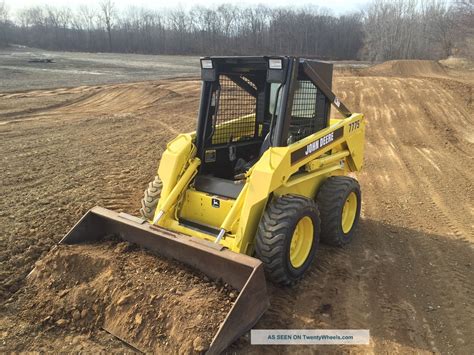 john deere 775 skid steer specs|john deere construction 7775 specs.